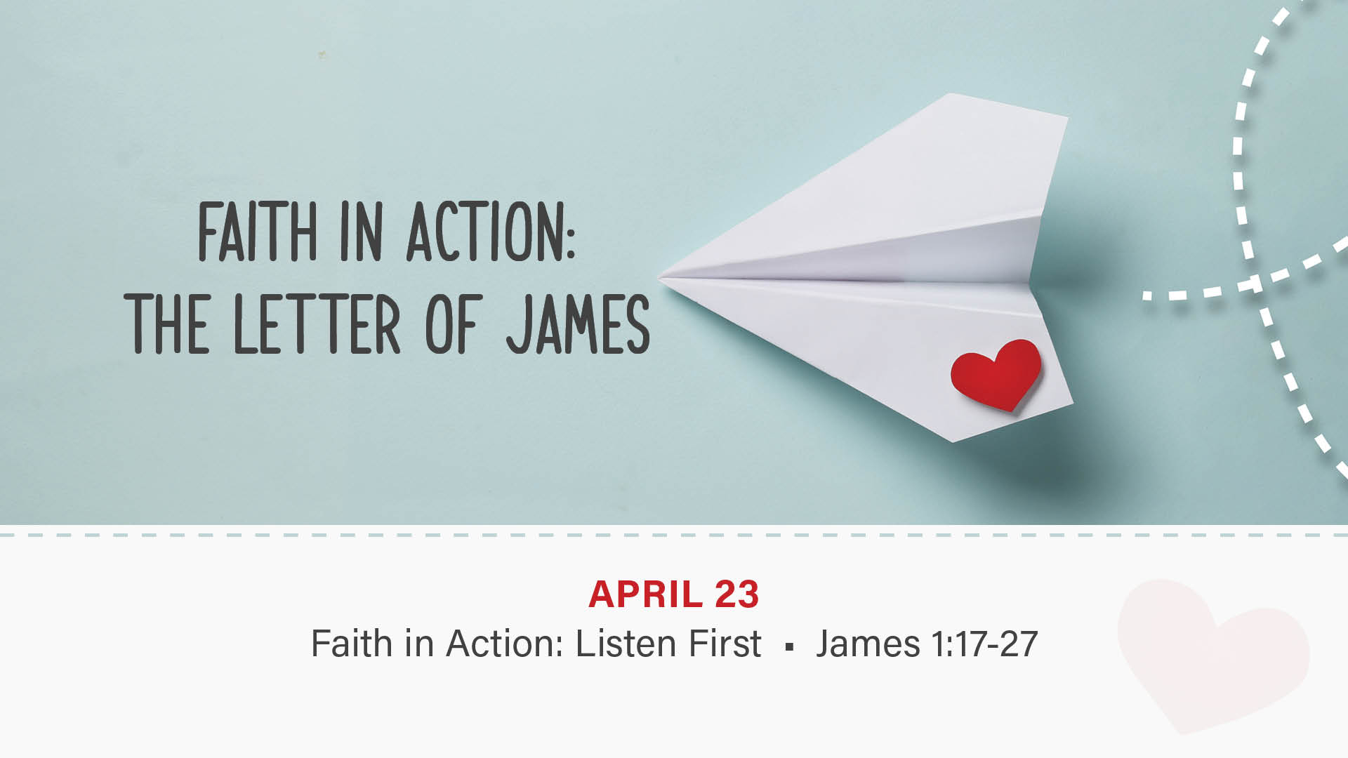 Faith in Action: Listen First